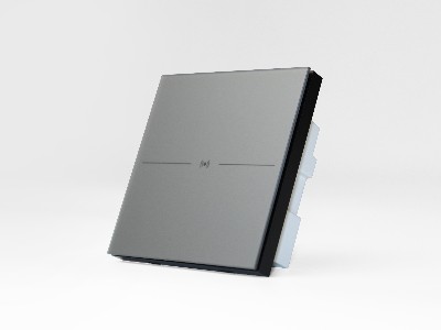 智能開關二位（玻璃膚感）